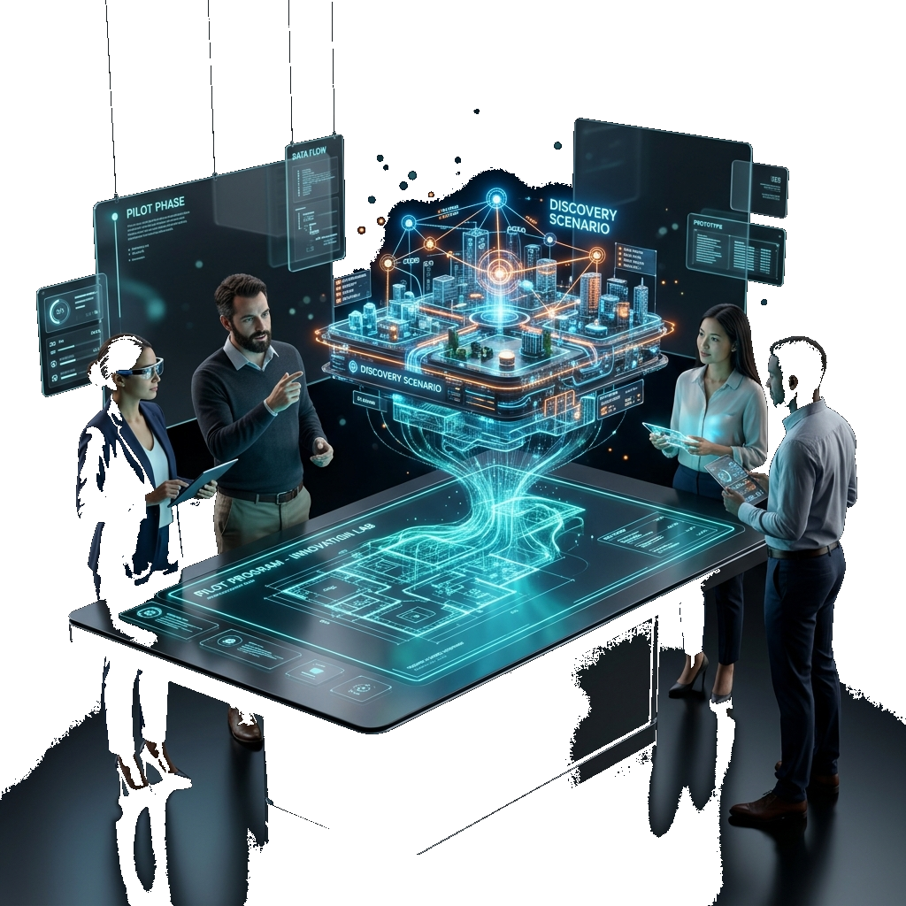 The issue, human responsibility, data boundaries and stopping conditions must be visible before any real enterprise work can begin. anlatım görseli