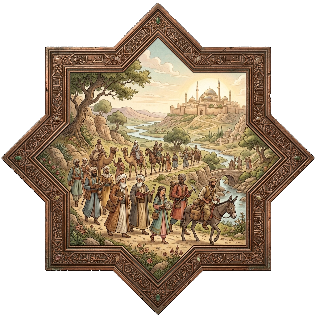 SEFER, aynı RUYAH’a doğru yola çıkmaktır. anlatım görseli